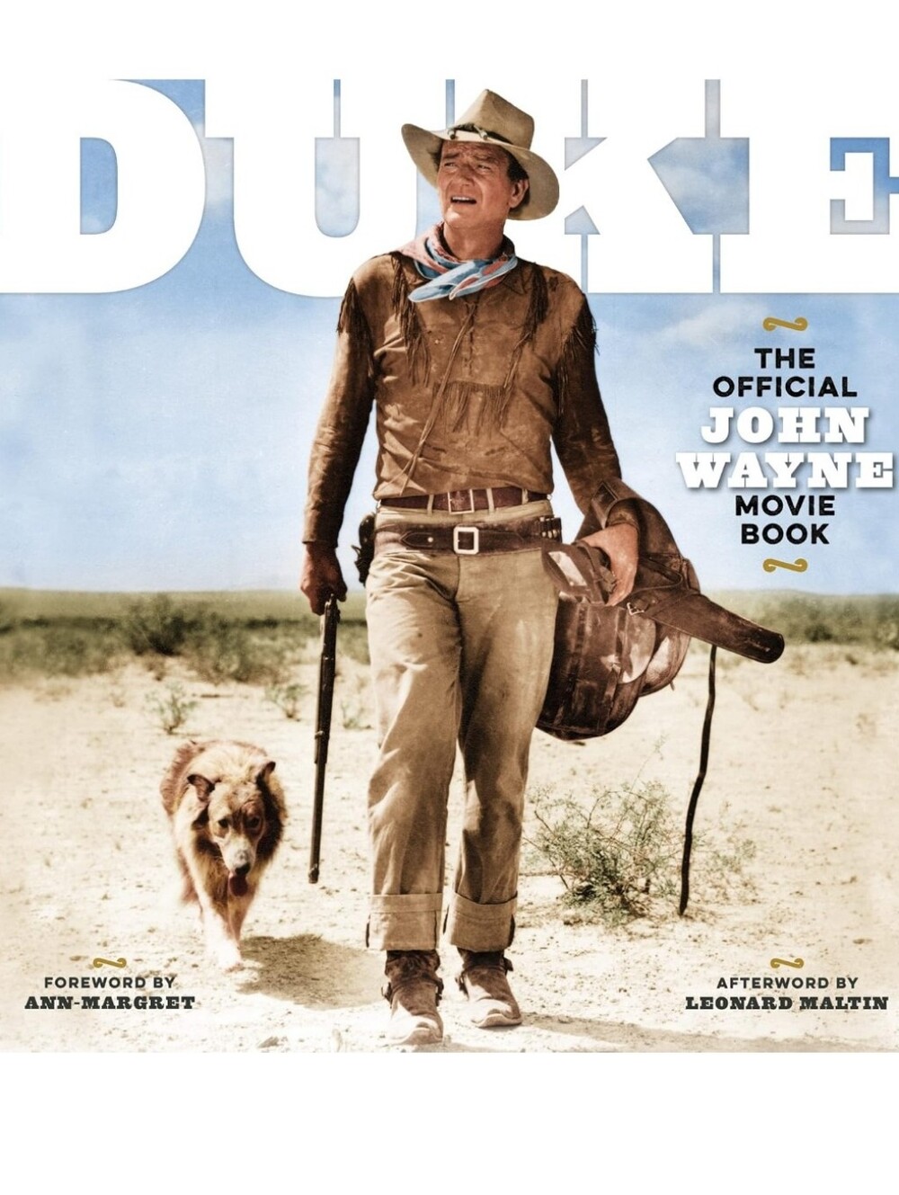 DUKE The Official John Wayne Movie Book - Hondo Cover